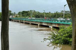 Nível das águas dos rios Marataoan e Longá sobem e atingem cota de alerta no Piauí (Foto: -)