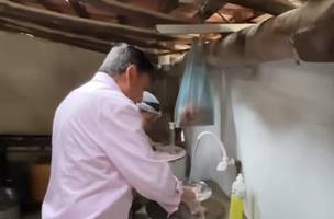 Marquetagem do governo do PT no Piauí produz imagens falsas como uma nota de R$ 3 (Foto: -)
