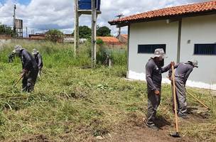 Internos do sistema penitenciário iniciam trabalho em combate à dengue (Foto: -)