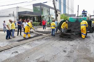 Prefeitura conclui obra de microdrenagem e recuperação asfáltica da Av. Dom Severino (Foto: -)