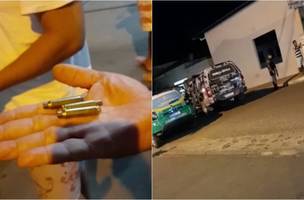 Assaltantes armados fazem reféns e tentam explodir caixas eletrônicos em Valença (Foto: -)