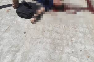 Atirador que matou homem na frente das filhas é encontrado em São Lourenço do Piauí (Foto: -)