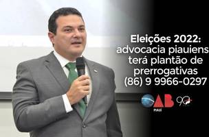 OAB-PI realiza plantão das prerrogativas da advocacia no dia das eleições (Foto: -)